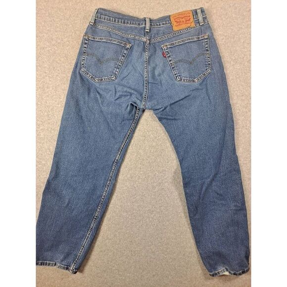 Levi's 505 Straight Leg Jeans 32x28 - Picture 4 of 8